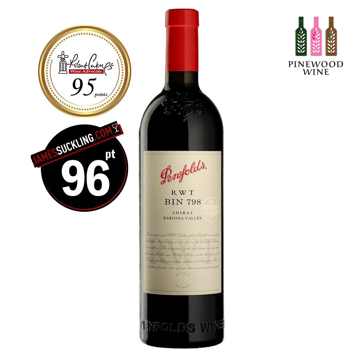 Penfolds - RWT Bin 798, 2017, 750ml – Pinewood Wine